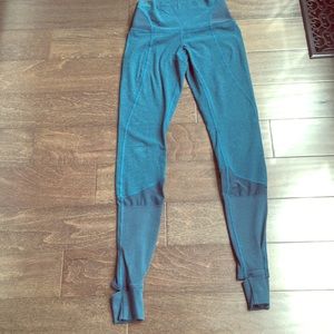 High waisted lululemon cotton blend tights